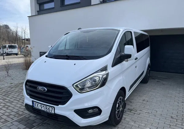 ford pomorskie Ford Transit Custom cena 122877 przebieg: 91000, rok produkcji 2020 z Kraków